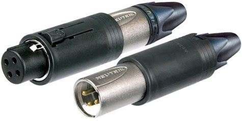 XLR-Armatur 3-pol. female/male, NC3FM-C